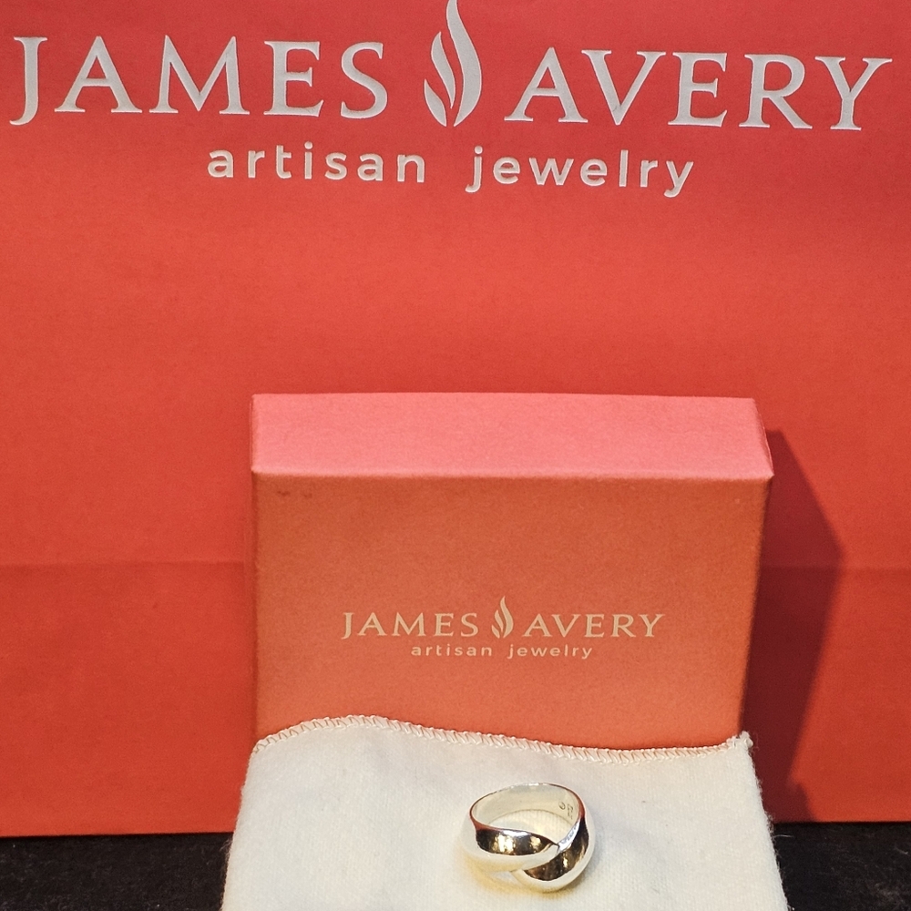 Retired Htf James Avery Dimensional Overlap Dome … - image 1